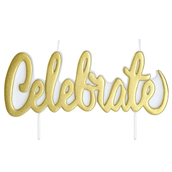 Celebrate candle