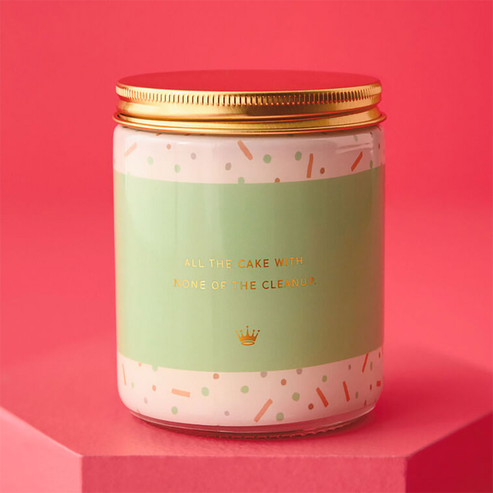 Hallmark : Happy Birthday Scented Single-Wick Jar Candle, 7 oz.