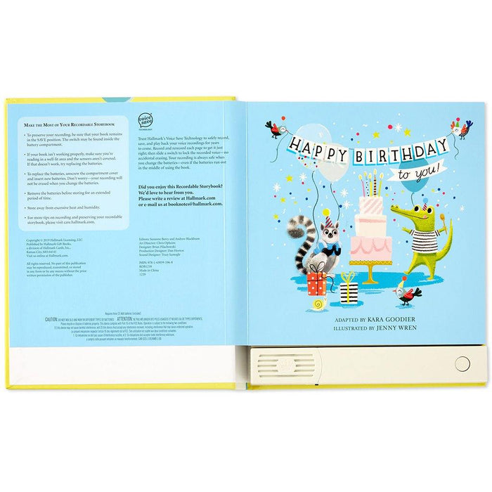 "Hallmark : Happy Birthday to You! Recordable Storybook With Music -"