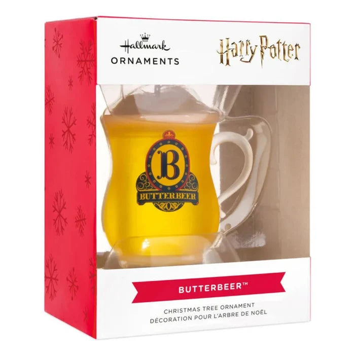 Hallmark Harry Potter Butterbeer Christmas tree ornament with  packaging