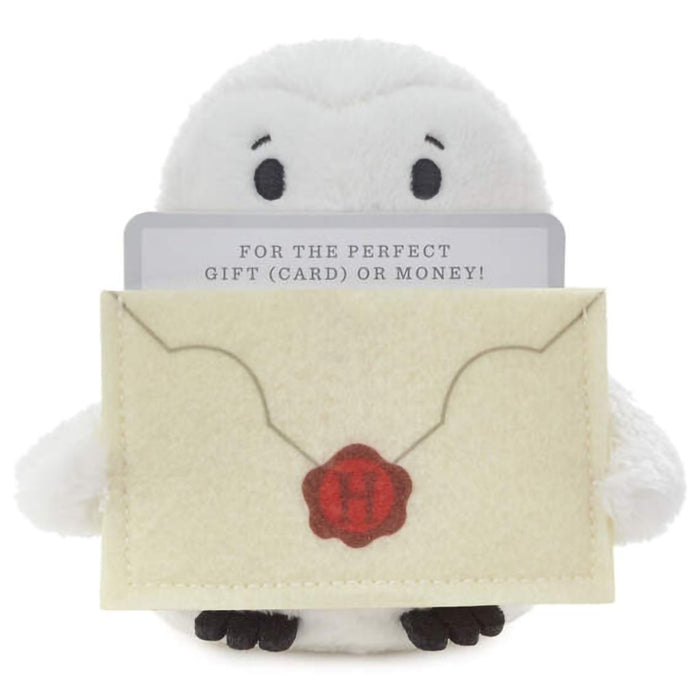 Hallmark : Harry Potter™ Hedwig™ Plush Gift Card Holder, 5" - Hallmark : Harry Potter™ Hedwig™ Plush Gift Card Holder, 5"