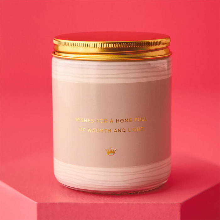 Hallmark : Home Sweet Home Scented Single-Wick Jar Candle, 7 oz.