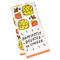 Hallmark : Hopelessly Devoted to Cheese Funny Tea Towel, 18x26 - Hallmark : Hopelessly Devoted to Cheese Funny Tea Towel, 18x26