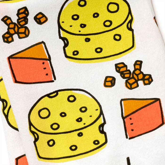 Hallmark : Hopelessly Devoted to Cheese Funny Tea Towel, 18x26 - Hallmark : Hopelessly Devoted to Cheese Funny Tea Towel, 18x26