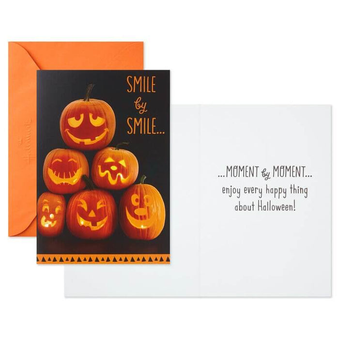 Hallmark : Jack-o'-Lanterns and Witches Assorted Halloween Cards, Pack of 8