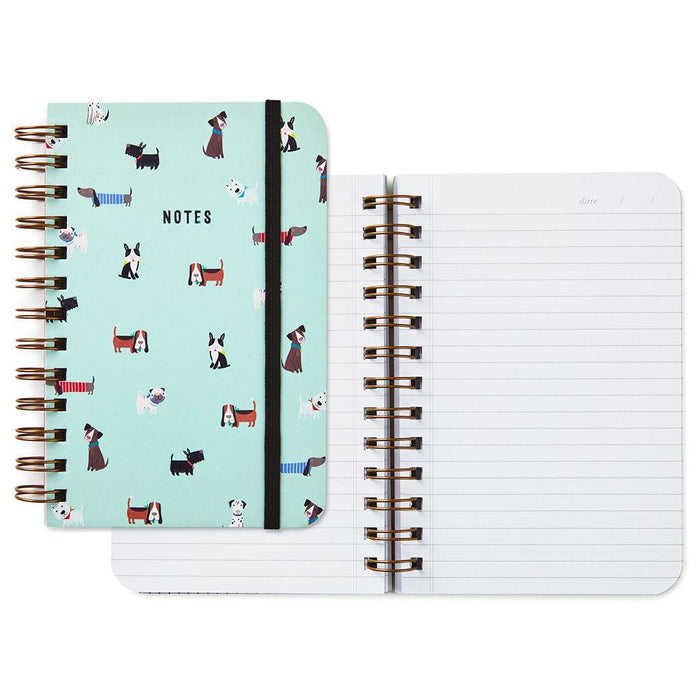 "Hallmark : Little Doggies Spiral Notebook -"