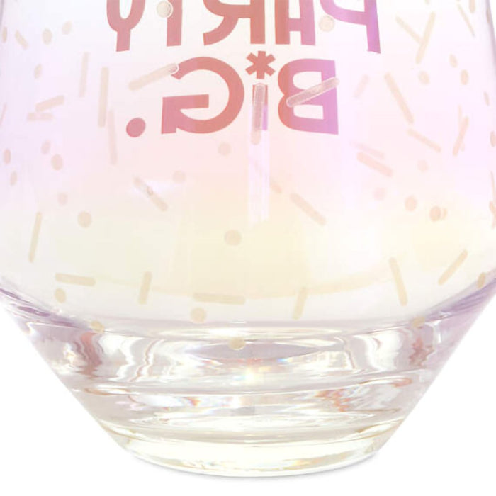 Hallmark : Live Big Jumbo Stemless Wine Glass, 43 oz. - Hallmark : Live Big Jumbo Stemless Wine Glass, 43 oz.
