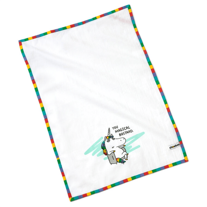 Hallmark : Magical Bastard Funny Tea Towel, 18x26 - Hallmark : Magical Bastard Funny Tea Towel, 18x26