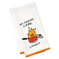 Hallmark : My Cooking Is Fire Funny Tea Towel, 18x26 - Hallmark : My Cooking Is Fire Funny Tea Towel, 18x26 - Hallmark : My Cooking Is Fire Funny Tea Towel, 18x26