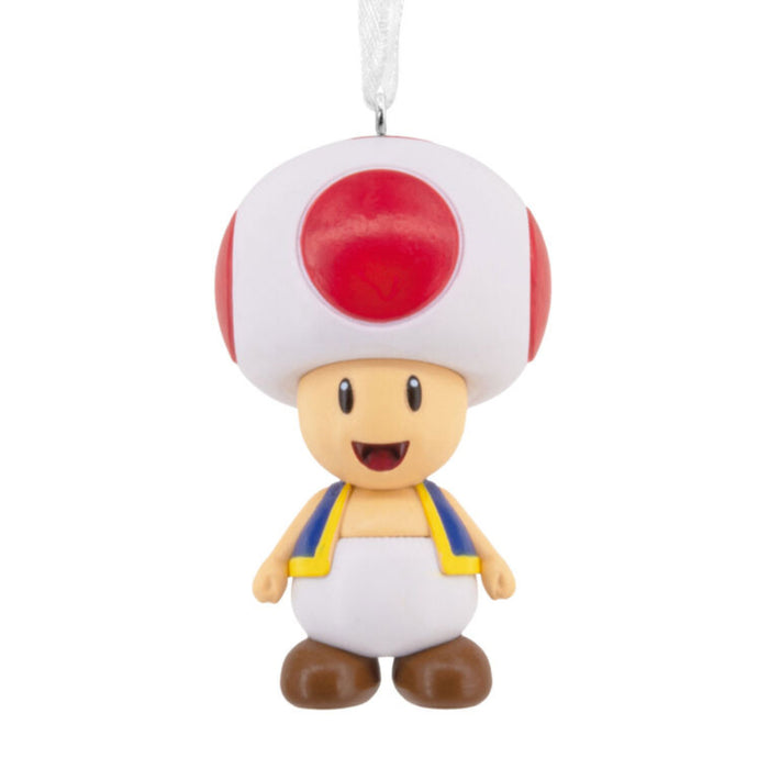 Character figurine with red and white cap on a white background