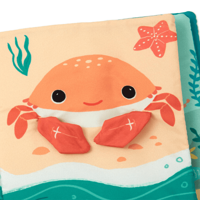 Hallmark : Ocean Friends Touch - and - Feel Fabric Book for Kids - Hallmark : Ocean Friends Touch - and - Feel Fabric Book for Kids