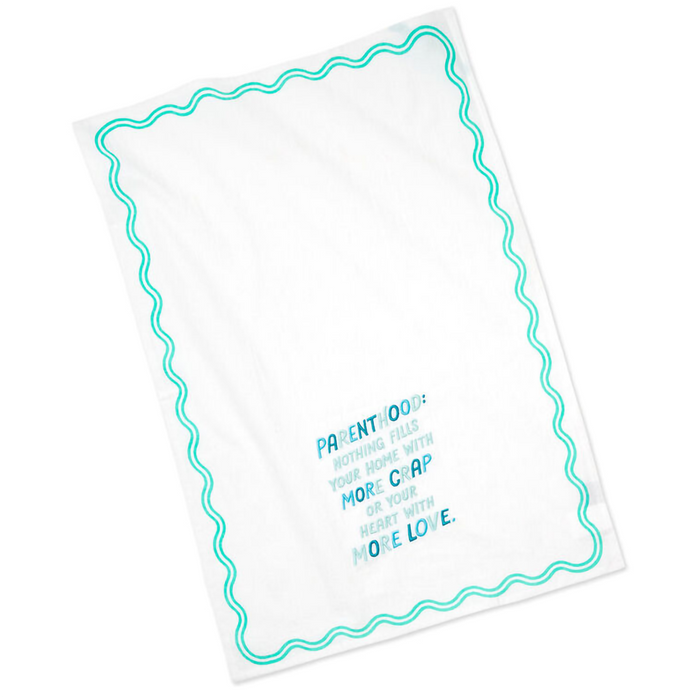Hallmark : Parenthood Funny Tea Towel, 18x26