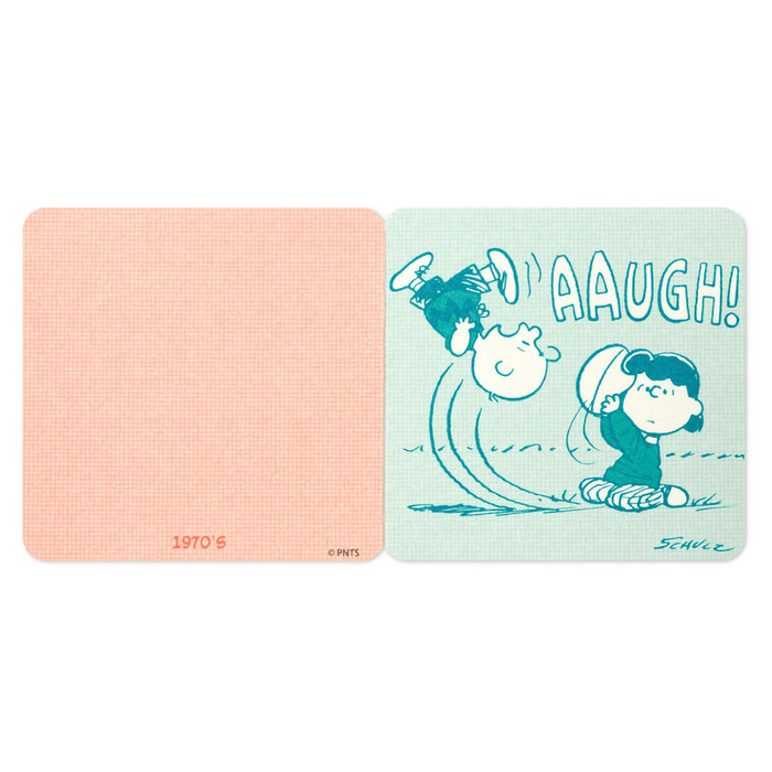 Hallmark : Peanuts® 75th Anniversary Friendship of a Lifetime Coaster Book - Hallmark : Peanuts® 75th Anniversary Friendship of a Lifetime Coaster Book