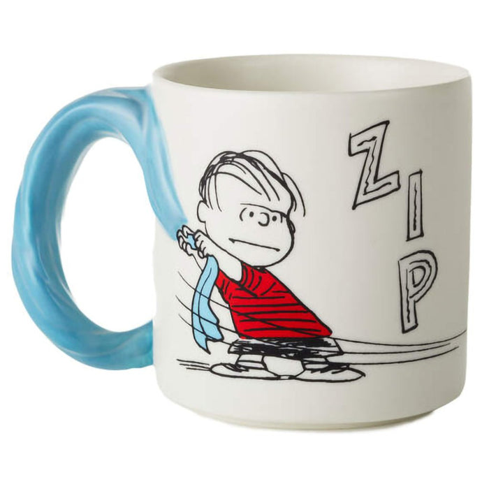 Hallmark : Peanuts® Linus and Snoopy Dimensional Blanket Mug, 17 oz. - Hallmark : Peanuts® Linus and Snoopy Dimensional Blanket Mug, 17 oz.