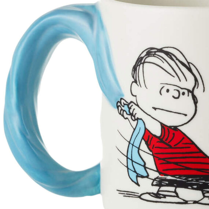 Hallmark : Peanuts® Linus and Snoopy Dimensional Blanket Mug, 17 oz. - Hallmark : Peanuts® Linus and Snoopy Dimensional Blanket Mug, 17 oz.