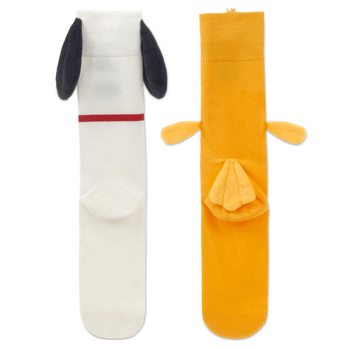 Hallmark : Peanuts® Snoopy and Woodstock Mismatched Novelty Socks - Hallmark : Peanuts® Snoopy and Woodstock Mismatched Novelty Socks