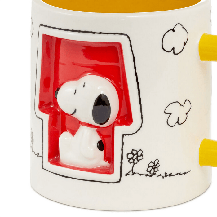Hallmark : Peanuts® Snoopy Doghouse Sculpted Mug, 14.5 oz. - Hallmark : Peanuts® Snoopy Doghouse Sculpted Mug, 14.5 oz.