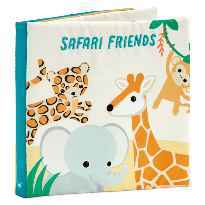 Hallmark : Safari Friends Touch - and - Feel Fabric Book for Kids - Hallmark : Safari Friends Touch - and - Feel Fabric Book for Kids
