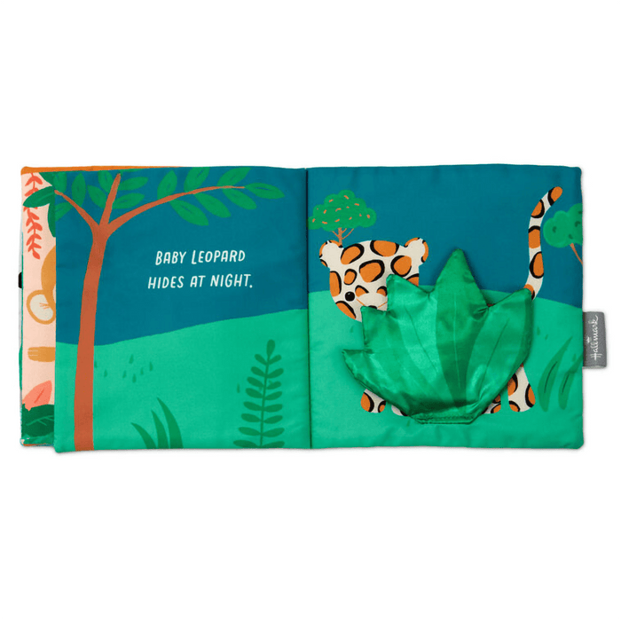 Hallmark : Safari Friends Touch - and - Feel Fabric Book for Kids - Hallmark : Safari Friends Touch - and - Feel Fabric Book for Kids