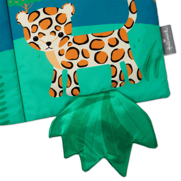 Hallmark : Safari Friends Touch - and - Feel Fabric Book for Kids - Hallmark : Safari Friends Touch - and - Feel Fabric Book for Kids
