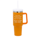 Hallmark : Secret to Staying Young Insulated Travel Cup With Handle, 42 oz. - Hallmark : Secret to Staying Young Insulated Travel Cup With Handle, 42 oz.