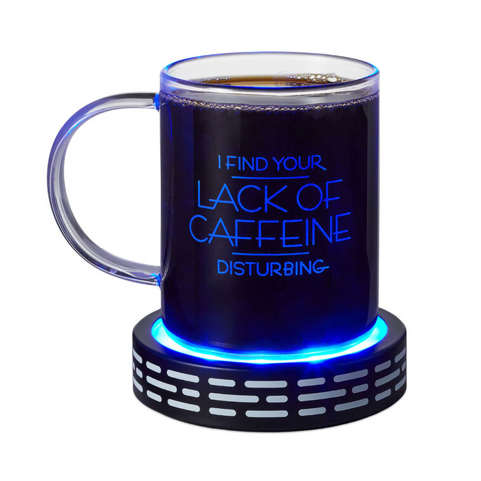 Hallmark : Star Wars™ Darth Vader™ Holographic Light-Up Mug With Base, 13 oz.