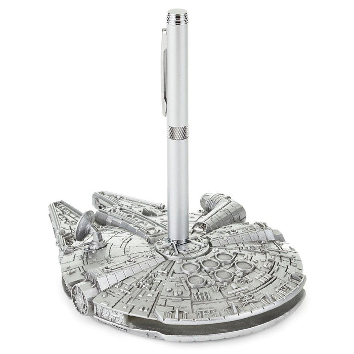 "Hallmark : Star Wars™ Millennium Falcon™ Desk Accessory With Pen -"