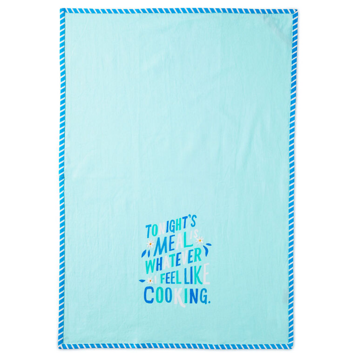 Hallmark : Tonight's Meal Tea Towel, 18x26