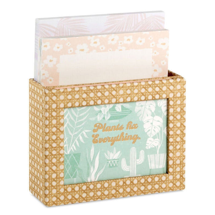 Hallmark : Tropical Garden Memo Cube With Note Pads and Note Cards - Shop in-store at Annie's Hallmark locations, or explore our full selection online.