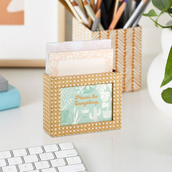Hallmark : Tropical Garden Memo Cube With Note Pads and Note Cards - Shop in-store at Annie's Hallmark locations, or explore our full selection online.