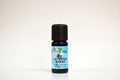 Bottle of Juniper Berry essential oil on a white background