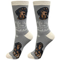 "Life Is Better With A Black Dachshund Unisex Socks - Life Is Better With A Black Dachshund Unisex Socks"