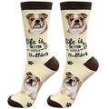 "Life Is Better With A Bulldog Unisex Socks - Life Is Better With A Bulldog Unisex Socks"