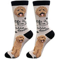 "Life Is Better With A Red Goldendoodle Unisex Socks - Life Is Better With A Red Goldendoodle Unisex Socks"