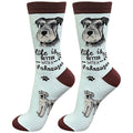 "Life Is Better With A Schnauzer Unisex Socks - Life Is Better With A Schnauzer Unisex Socks"