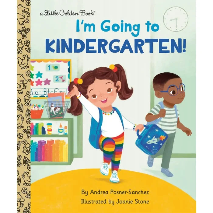 Help children prepare for an exciting new milestone with Little Golden Book: I'm Going to Kindergarten! (A Book for Soon-to-Be Kindergarteners).