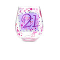 "Lolita : Stemless Glass 21 at Annie's Hallmark"