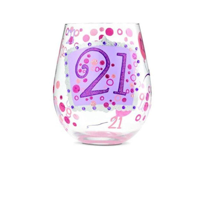 "Lolita : Stemless Glass 21 at Annie's Hallmark"