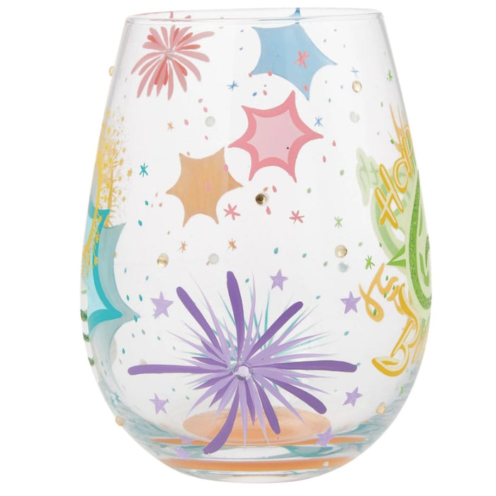 Lolita : Happy 60th Stemless Wine Glass at Annie's Hallmark