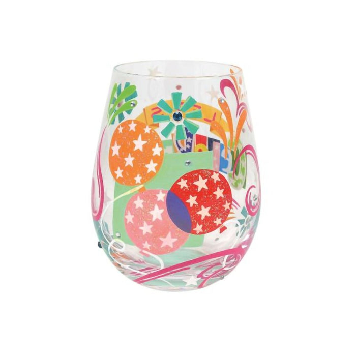 Lolita : Let's Celebrate Stemless Wine Glass at Annie's Hallmark