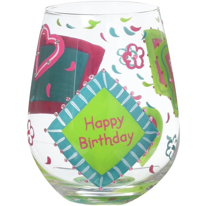 "Lolita : Stemless Glass Birthday Girl -"