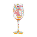 "Lolita : Wine Glass - Happy 40th Birthday -"
