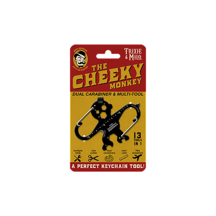 Lucky Jack : Cheeky Monkey Carabiner Multitool at Annie's Hallmark