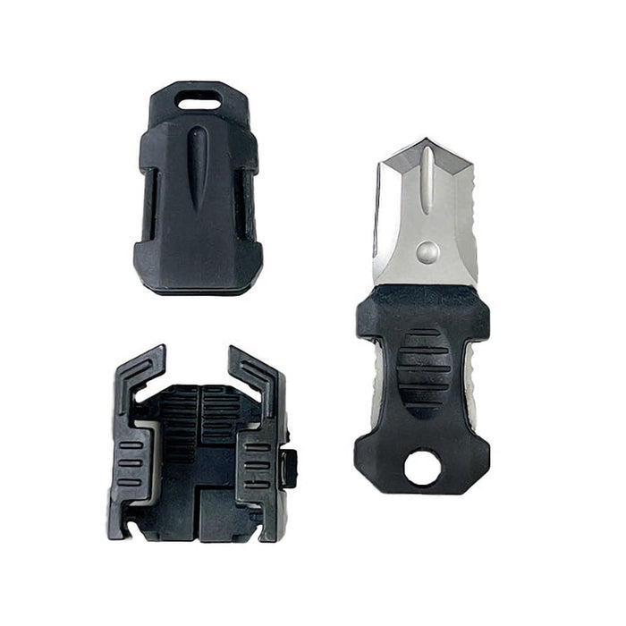 Lucky Jack : MOLLE Knife - Black at Annie's Hallmark