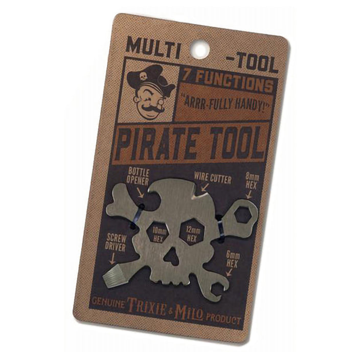 Lucky Jack : Pirate Skull Multitool at Annie's Hallmark