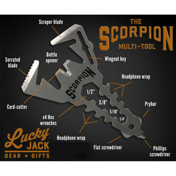 Lucky Jack : Scorpion Multitool at Annie's Hallmark