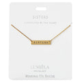 Lumiela Necklace: " connected by the heart " -Sister - Lumiela Necklace: " connected by the heart " -Sister