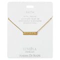Lumiela Necklace: "faith, complete trust or confidence in someone or something " - Faith - Lumiela Necklace: "faith, complete trust or confidence in someone or something " - Faith
