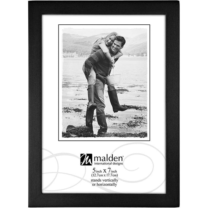 "Malden : 5X7 Black Concept Wood Picture Frame at Annie's Hallmark"
