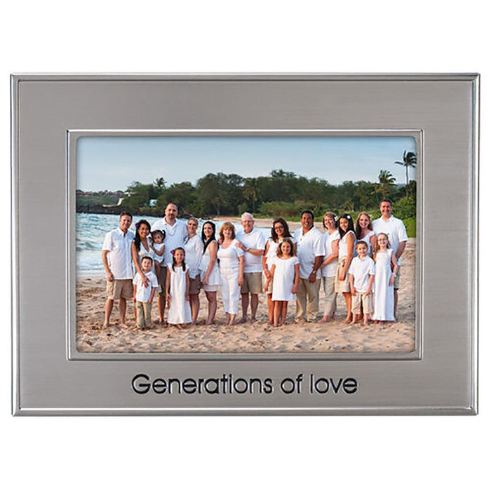 "Malden : 4X6 \"Generations of Love\" Frame at Annie's Hallamrk"